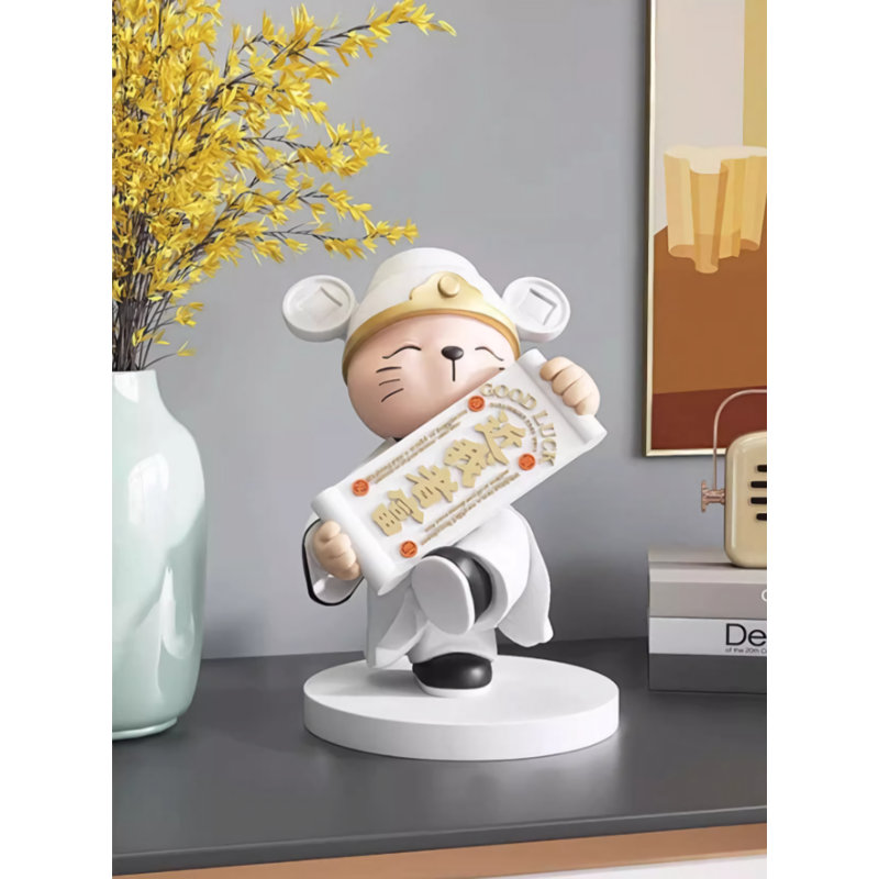 Mabbitt Figurines & Sculptures, White