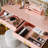 Darl Writing Desk with Wooden Drawers-2142152250-2113108619