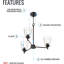 Luminaires de lustre évasés (ampoule non incluse)-1232690852-1232690854