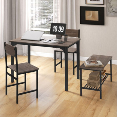 Evylen Rectangular 43'' L x 27.5'' W Dining Set