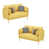 Similicuir jaune