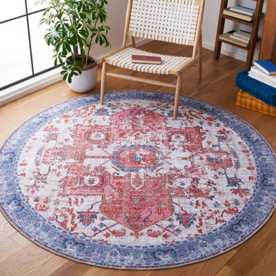 Hallel Performance Machine Washable Oriental Rug