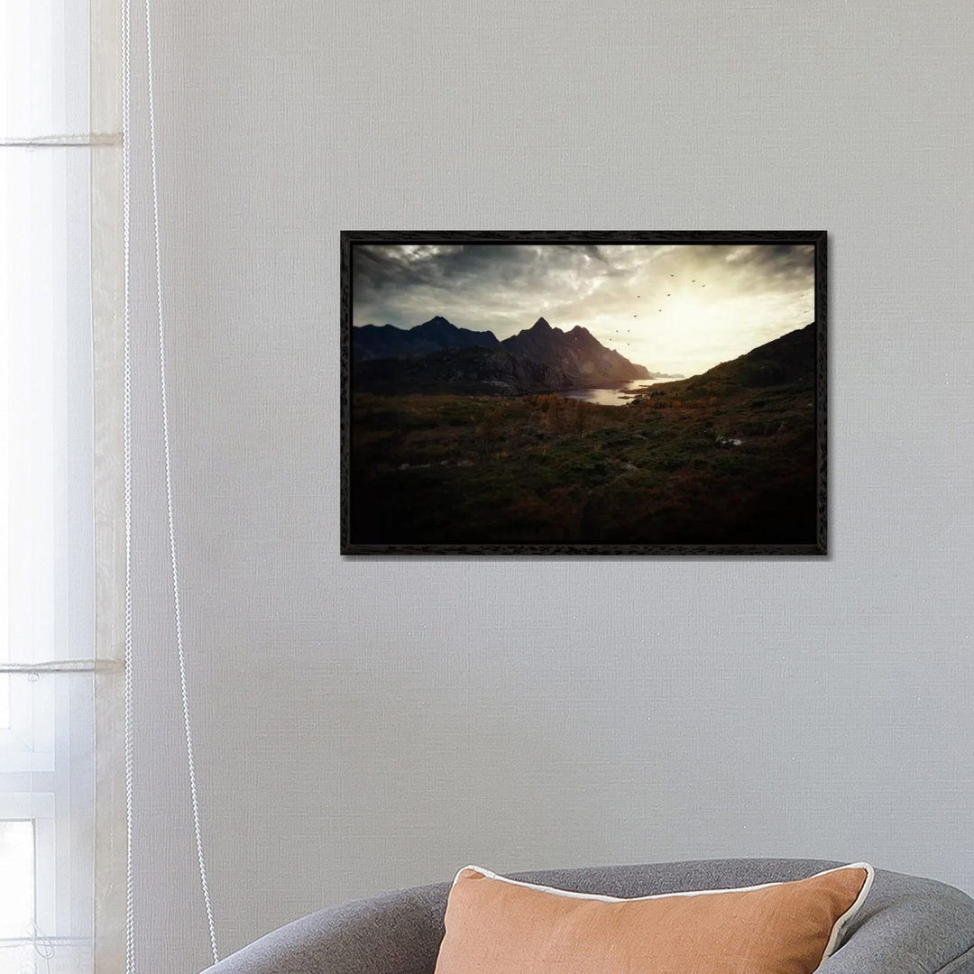 Lofoten, Norwegen III von Andreas Stridsberg - Galerie-umwickelte Leinwand Giclée auf Leinwand