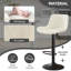 Swivel Adjustable Height Counter Stool With Footrest(Set Of 4)-110368785