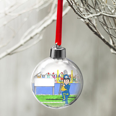 Personalized Trombone - Female Christmas Bulb Ornament