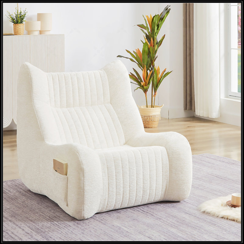 Fauteuil à billes, Blanc