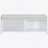 Distressed Shutter Storage Bench With Acacia Veneer For Retro Charm For Living Room, Entryway (White)-508196227
