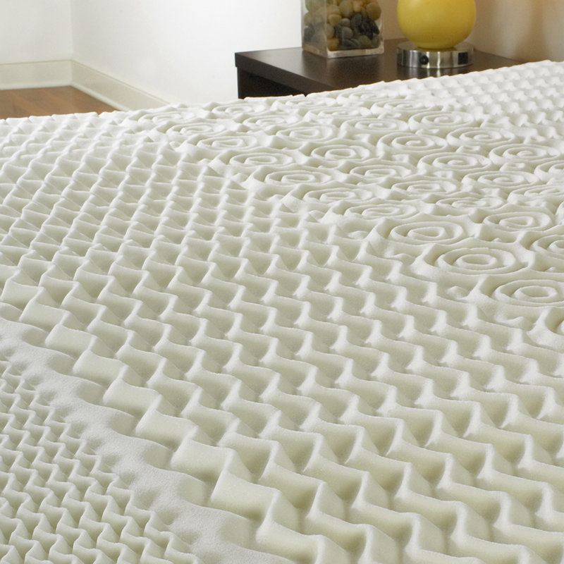Garett Mattress Topper, Cream, Full / Double