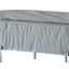 Table basse yukino gris ultrabrillant et chrome