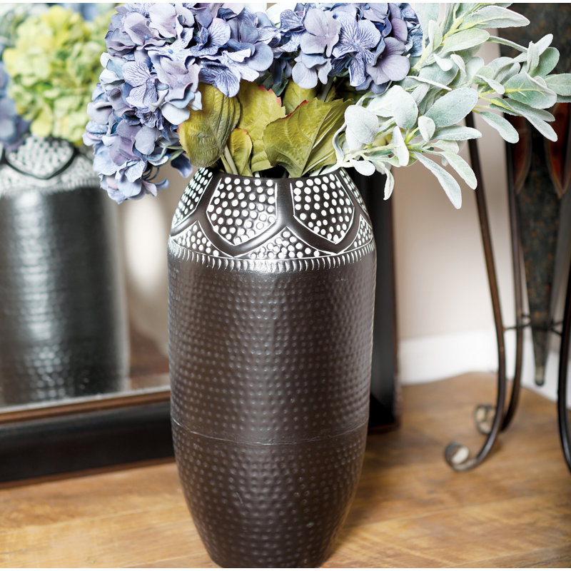 Metal Floor Vase