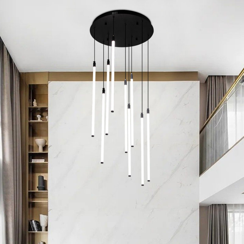 Luminaires suspendus réglables 9 lumières