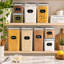 10 grands contenants hermétiques pour aliments avec couvercles, contenants sans BPA