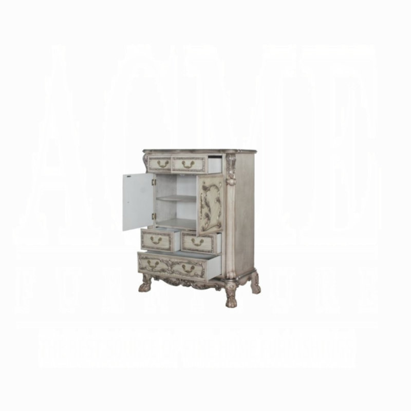Dresden CHEST, Vintage Bone White