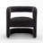 Modern Upholstered Barrel Chair-224706890