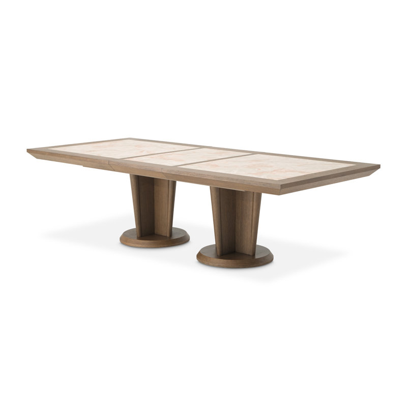 Portrait Dining Set, 9 Pieces: Table, 8 Chairs