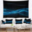 Tapisserie de motif de vecteur abstrait bleu-28484531