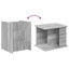 Wood Free Standing Magazine Rack-57797164