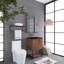 Meuble-lavabo sur pied simple 24 po Fumiki