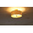  14.25” Farmhouse 3cct Led Flush Mount Ceiling Light With Paper Rope Shade