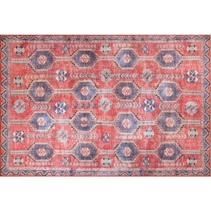 Premium 100% Polyester Area Rug, 6.9 x 10.2 ft | 1850 g/m², 0.2 in Pile Height | Recycled Poly Cotton Underside | Machine Washable at 30°C | Soft, Durable, Eco-Friendly Design for Modern Living Spaces