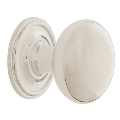 Nostalgic Warehouse New York Brass 1 3/8" Cabinet Knob with Classic Rose