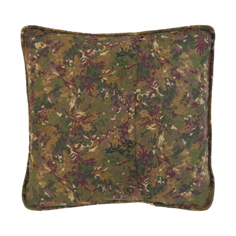 Donna Sharp Forest Star Pieced Cotton Quilted Decor Pillow