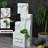 Haeng Hand Crafted Weather Resistant Floor Fountain with Light