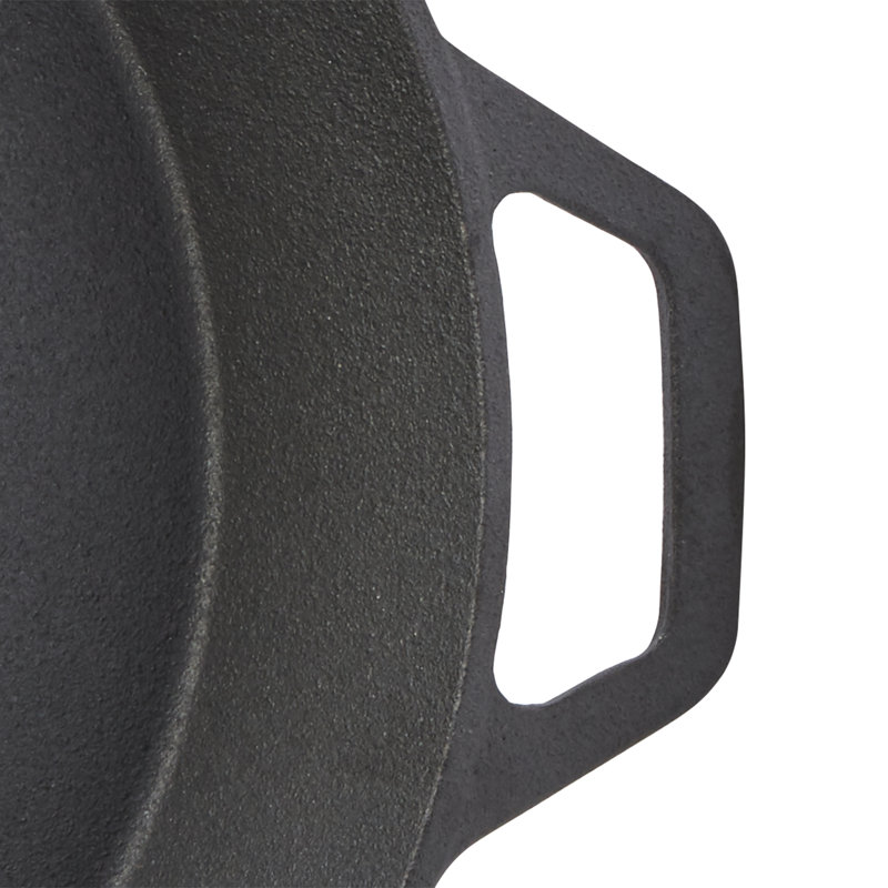Smith and Clark Cast Iron Skillet, 12"