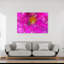 Green Insect Dewy Petals Delicate Vibrant Contemporary Flower Nature Wall Art Print 1 Piece Wrapped Canvas Wall Art-1097249359