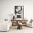 Kadedra Solid Wood Top Single Coffee Table