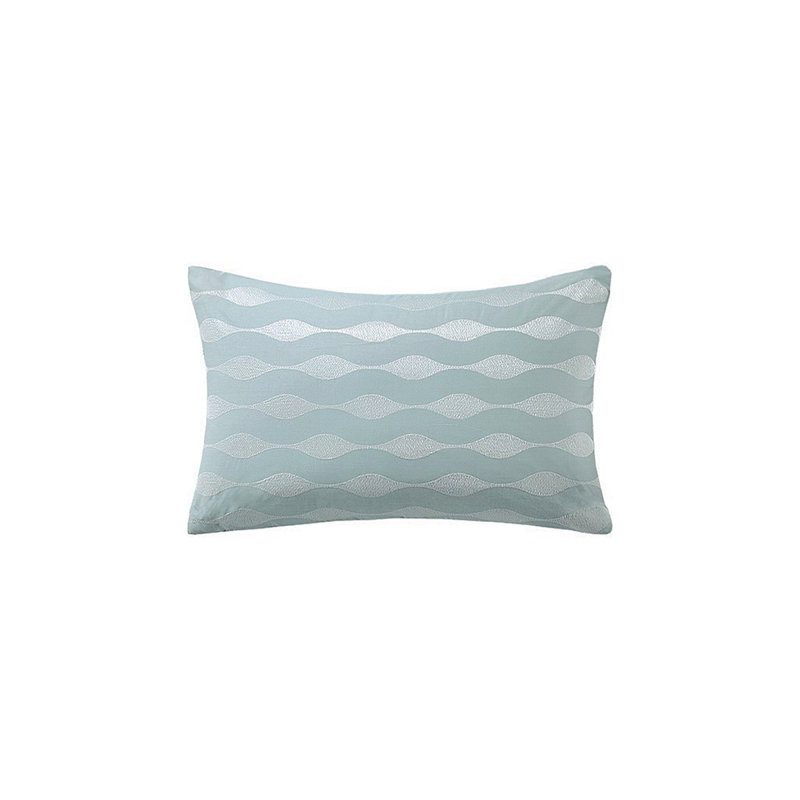 Oblong Pillow Blue 12X20"