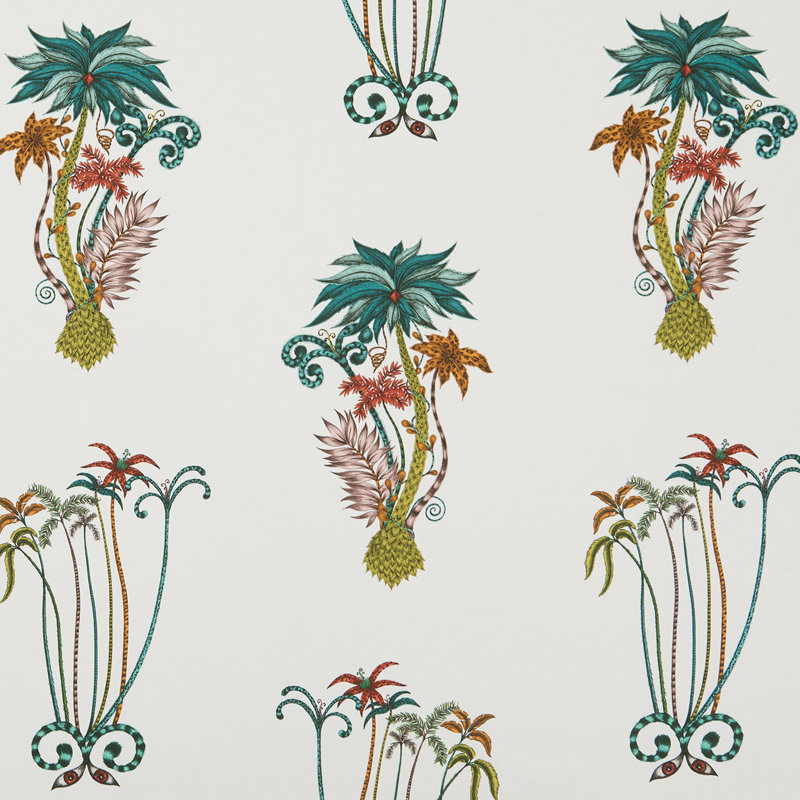 Animalia Jungle Palms Fabric, Jungle