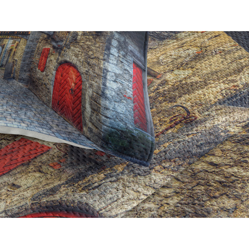 Eclectic Polyester Coverlet