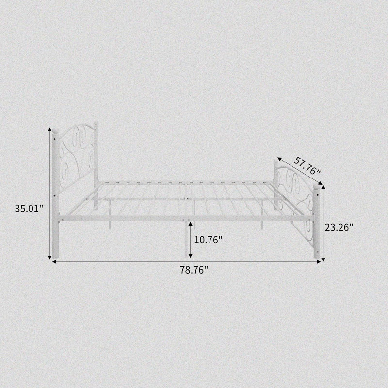 Metal Platform Bed
