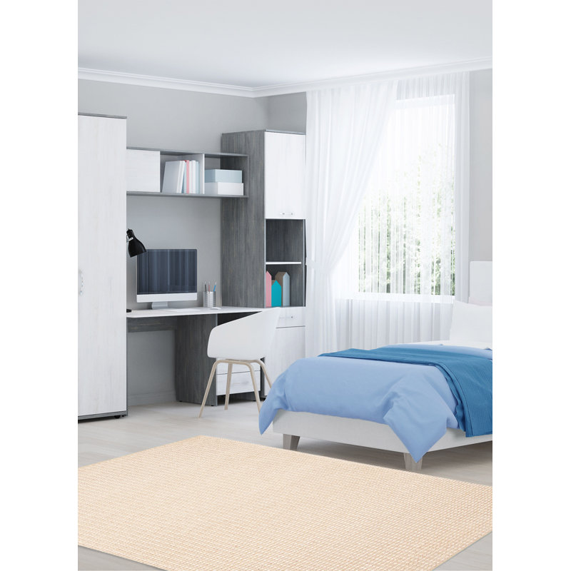 Tapis brun clair unique 5 pi 0 po x 8 pi 0 po Sienna
