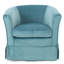Chaise pivotante avec housse amovible