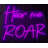 Hear me Roar Neon Sign - 22" x 25"