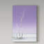 « ocean nature mauve pastel 1 », reproduction de photo sur toile tendue-25678894