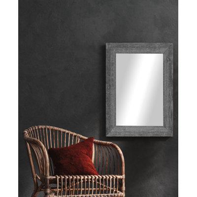 Olley Solid Wood Flat Wall Mirror