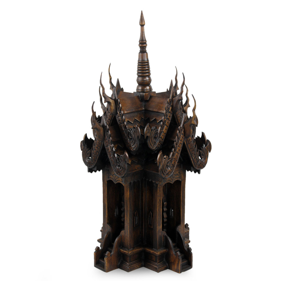 Handmade Boho Wall Decor on Solid Wood World Menagerie