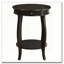 Black End Table with 1-Drawer