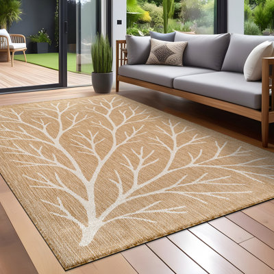 Tapis floral d'intérieur pour l'extérieur