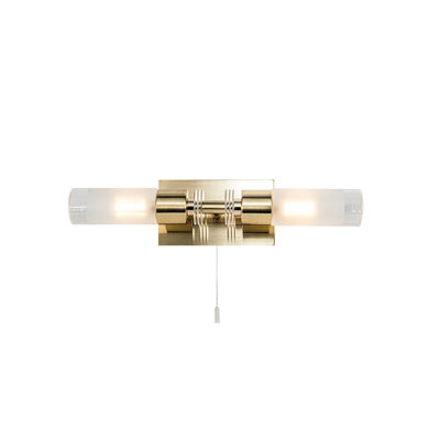 Ramani 2 - Light Dimmable Satin Brass Armed Sconce