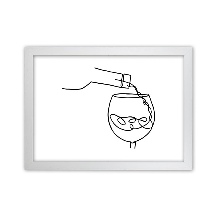 Pouring Wine - Print on Canvas
