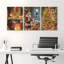 3 Piece Wrapped Canvas Print