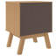 Table de chevet en bois massif Lachish-318757555