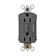 Radiant 15-Amp GFCI Tamper Resistant Weather Resistant Outlet