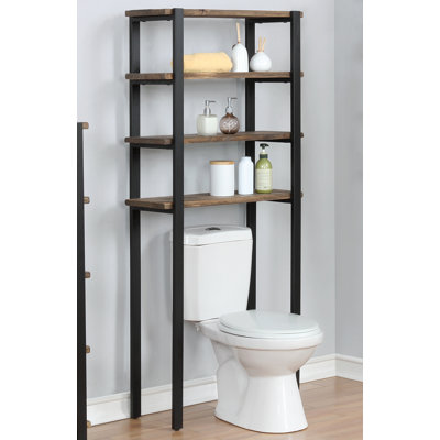 Solid Wood Over The Toilet Storage