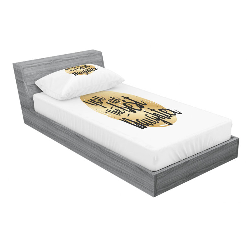 Microfiber Sheet Set, Twin Sheet Set with Fitted Sheet