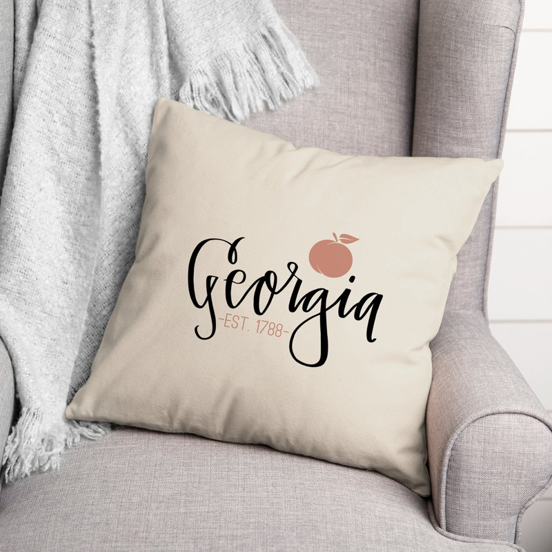 Coussin Georgia Peach
